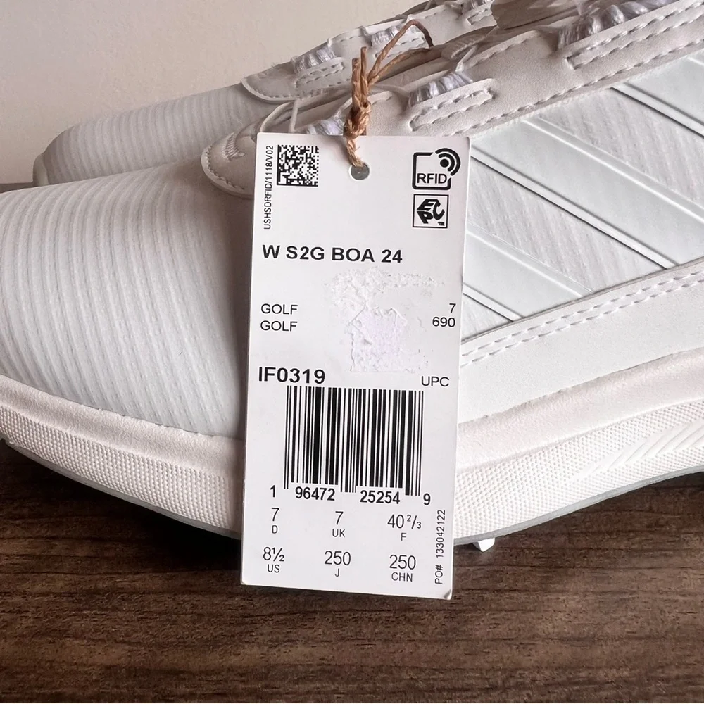 ADIDAS S2G BOA 24 Women's Golf Shoe NEW Size 8.5 #B1112A - Picture 6 of 11